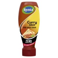 Remia Curry saus zero added sugar