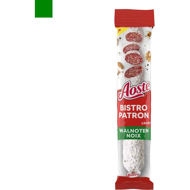 Een afbeelding van Aoste Bistro patron walnoten bel