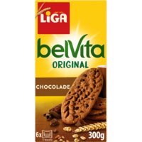 Een afbeelding van Liga Belvita chocolade koekjes