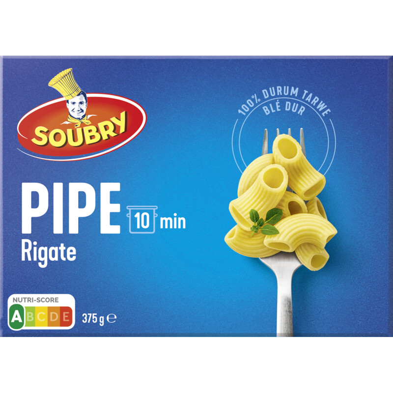 Een afbeelding van Soubry Al dente pipe rigate bel