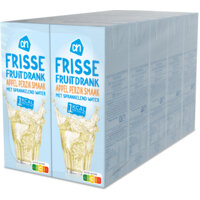 Een afbeelding van AH Frisse fruitdrank appel-perzik 1kcal