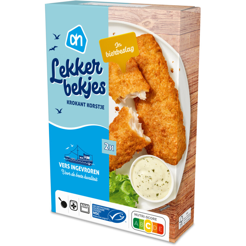 Een afbeelding van AH Lekkerbekjes krokant korstje