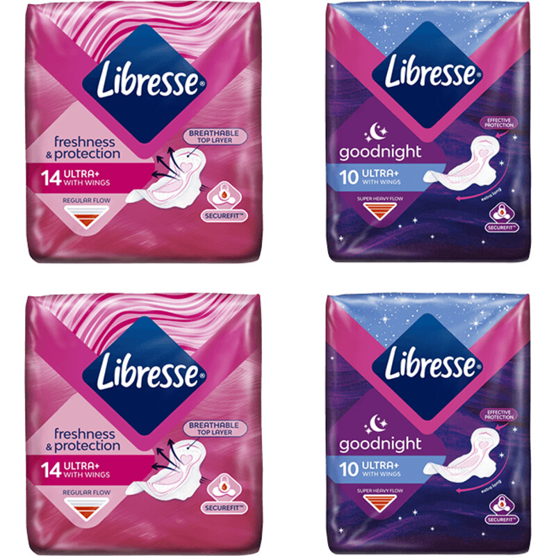 Een afbeelding van Libresse maandverband voor Dag & Nacht pakket