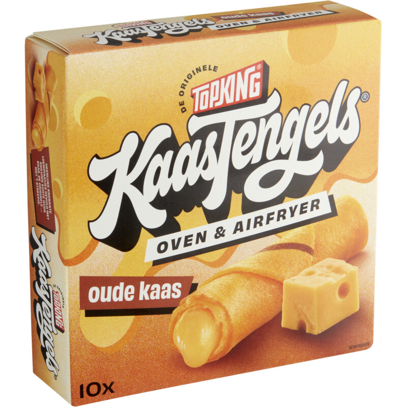 Een afbeelding van Topking Kaastengels oven & airfryer oude kaas