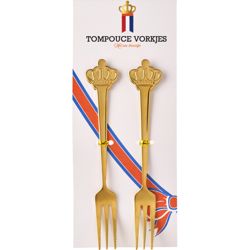 Een afbeelding van AH Metalen tompouce vorkjes