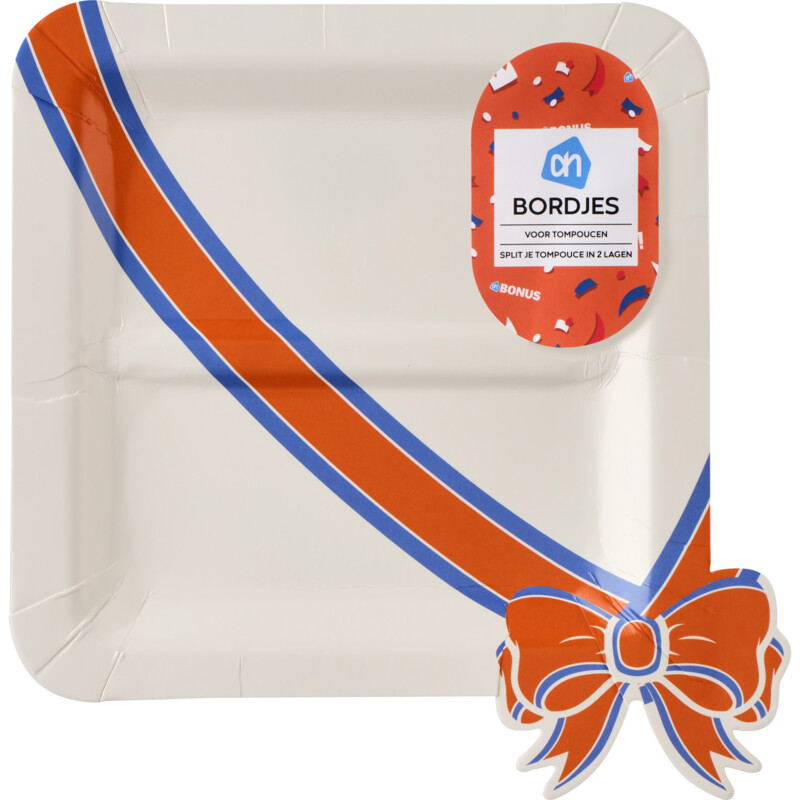 Een afbeelding van AH Papieren bordjes