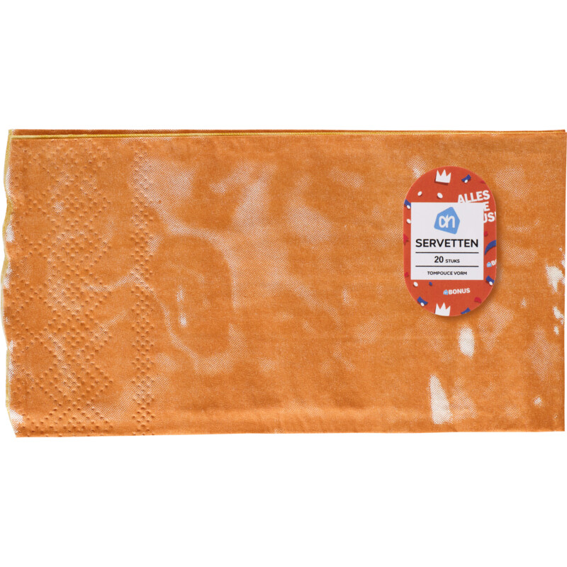 Een afbeelding van AH Tompouce servet