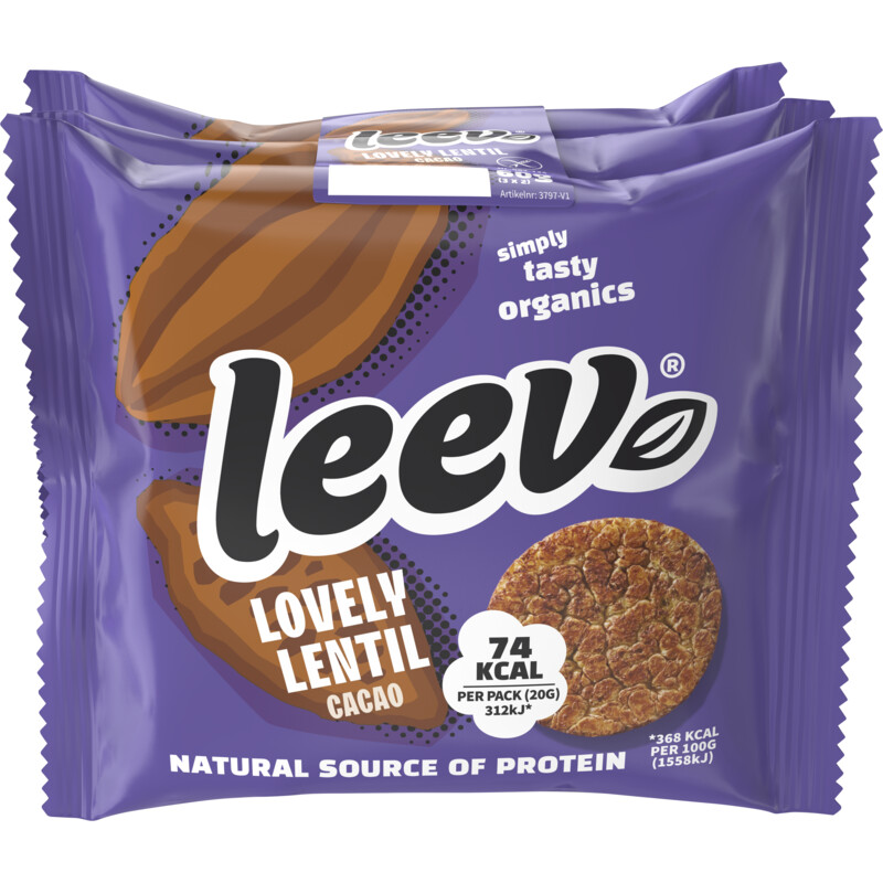 Een afbeelding van Leev Lovely lentil cacao