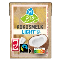 AH Biologisch Kokosmelk light 6% vet