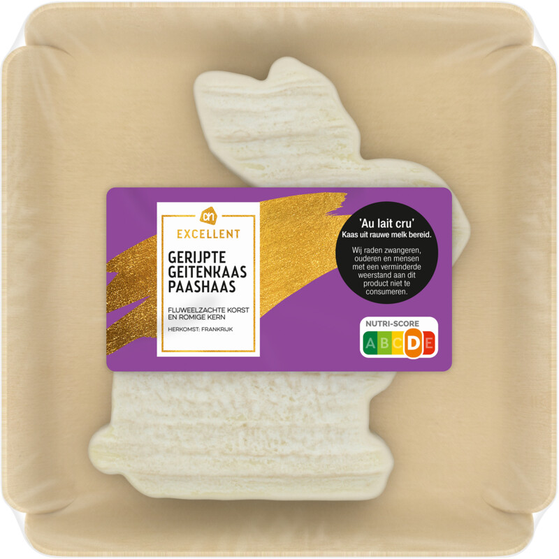 Een afbeelding van AH Excellent Gerijpte geitenkaas paashaas