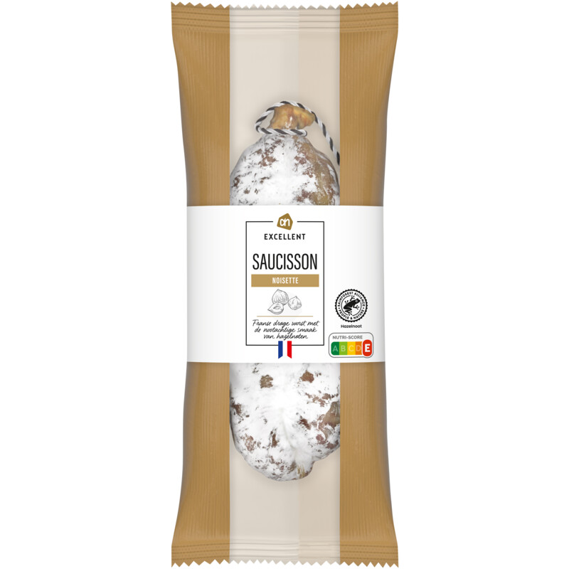 Een afbeelding van AH Excellent Saucisson sec aux noisettes