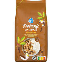 Een afbeelding van AH Krokante muesli chocolade