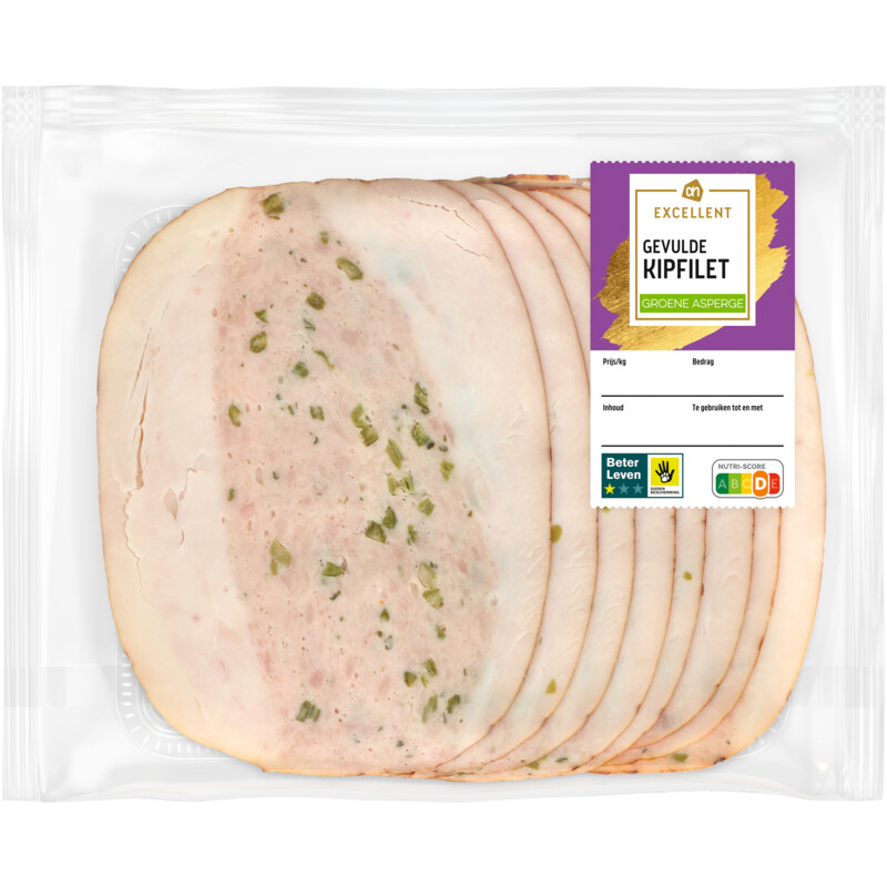 Een afbeelding van AH Excellent Gevulde kipfilet met groene asperge