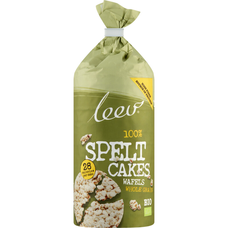 Een afbeelding van Leev Speltwafels volkoren