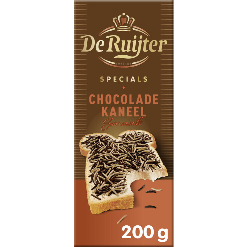 Een afbeelding van De Ruijter Specials chocolade kaneel smaak