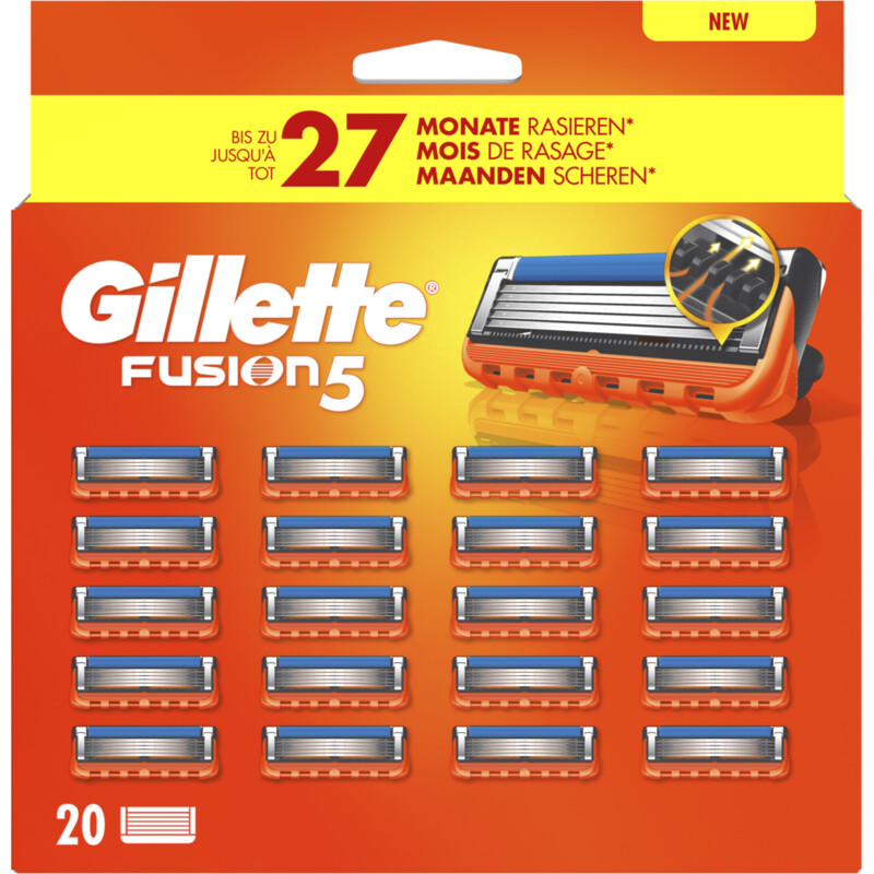Een afbeelding van Gillette Fusion manual scheermesjes