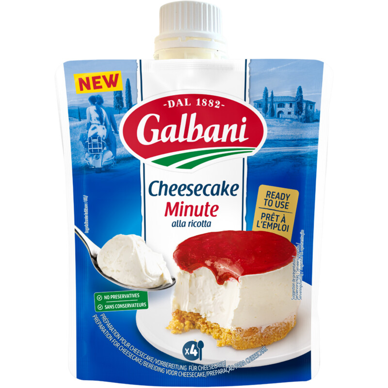 Een afbeelding van Galbani Cheesecake minute alla ricotta