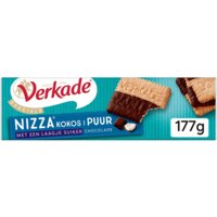Een afbeelding van Verkade Nizza kokos puur chocolade