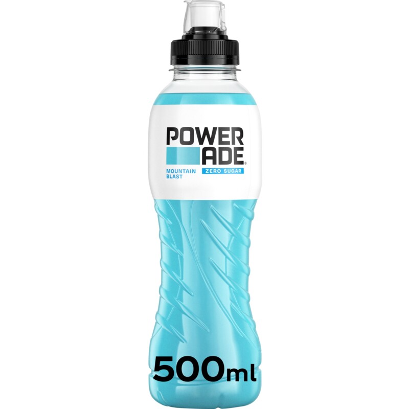 Een afbeelding van Powerade Mountain blast zero sugar