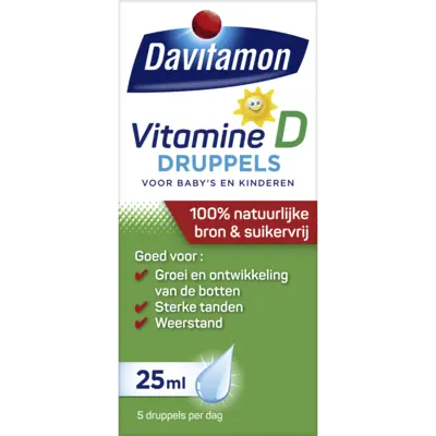 pdp-image-Davitamon Vitamine D druppels baby en kinderen