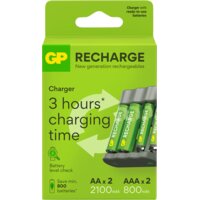 Een afbeelding van GP Batterij oplader AA en AAA