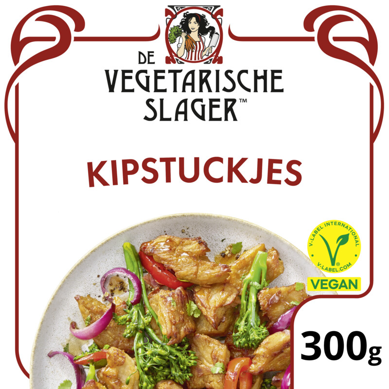 Een afbeelding van Vegetarische Slager Vegan kipstuckjes XL
