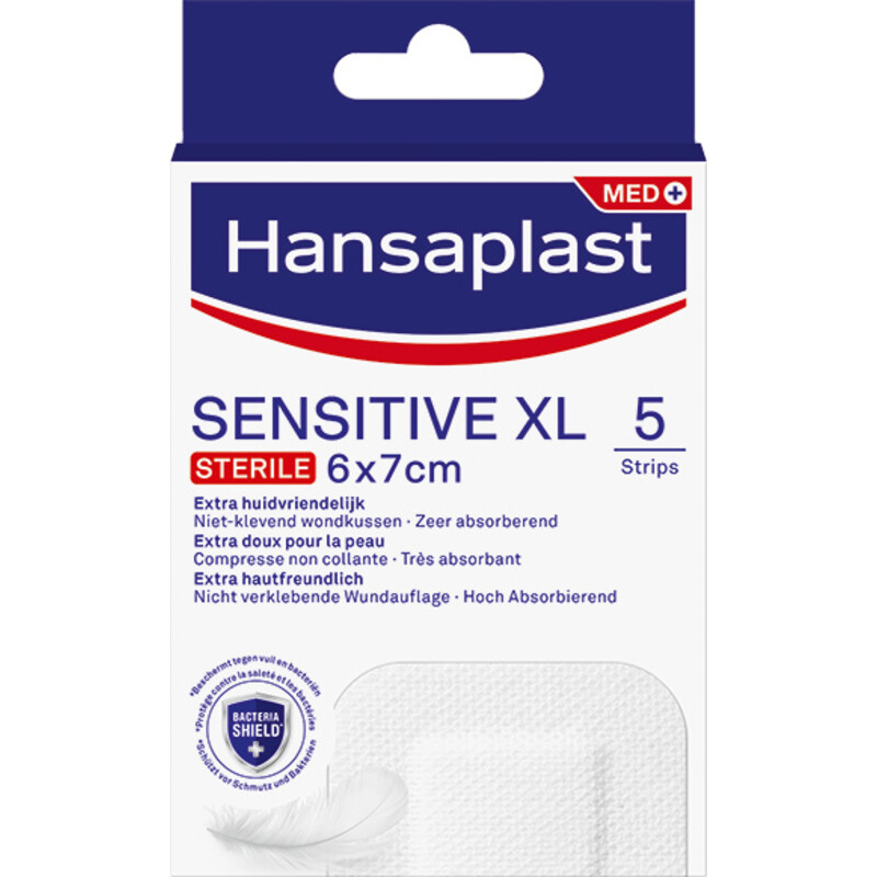 Een afbeelding van Hansaplast Sensitive XL