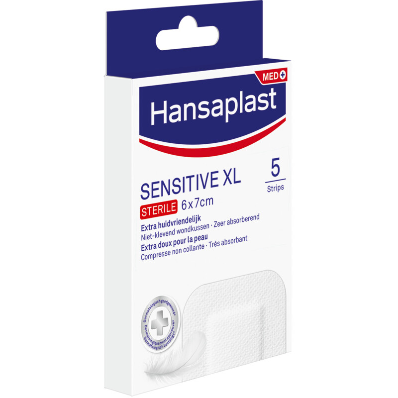 Een afbeelding van Hansaplast Sensitive XL