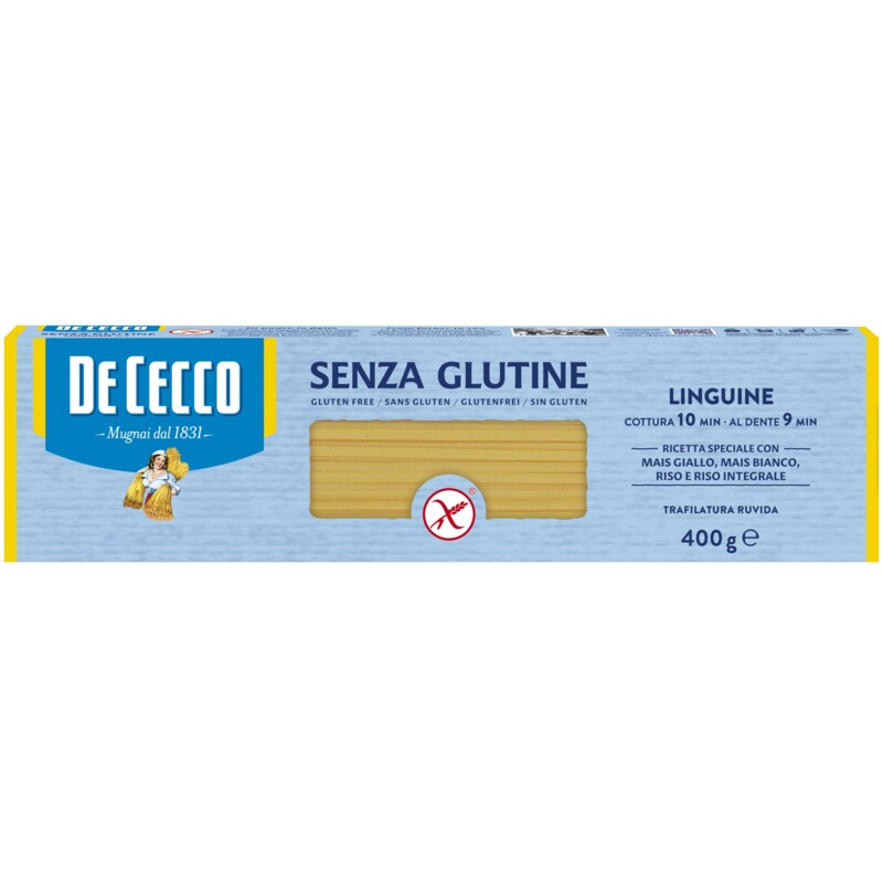 Een afbeelding van De Cecco Linguine glutenvrij