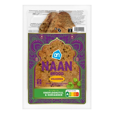 pdp-image-AH Naanbrood volkoren knofook & koriander