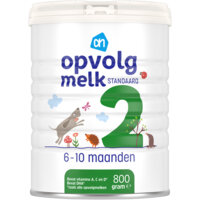 Een afbeelding van AH Opvolgmelk standaard 2 met melkvet