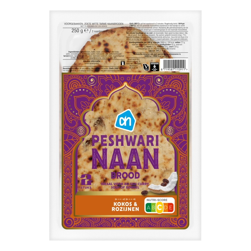 Peshwari naanbrood