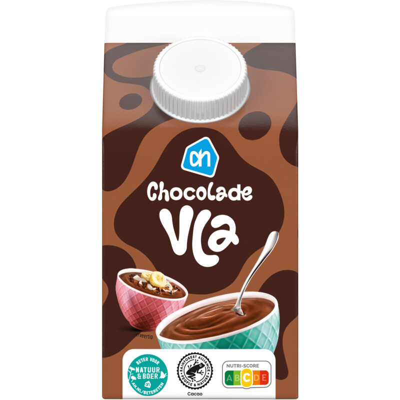 Een afbeelding van AH Chocoladevla