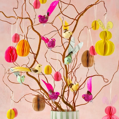 pdp-image-AH Honeycomb hanger ei roze 6cm