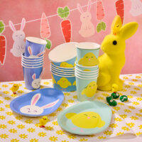 Een afbeelding van AH Wegwerp bordjes konijn