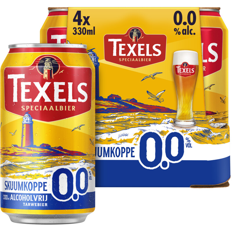 Een afbeelding van Texels Skuumkoppe 0.0% 4-pack