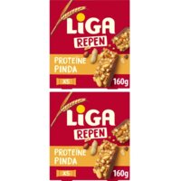 Een afbeelding van Liga Proteine reep Pinda 2-pack