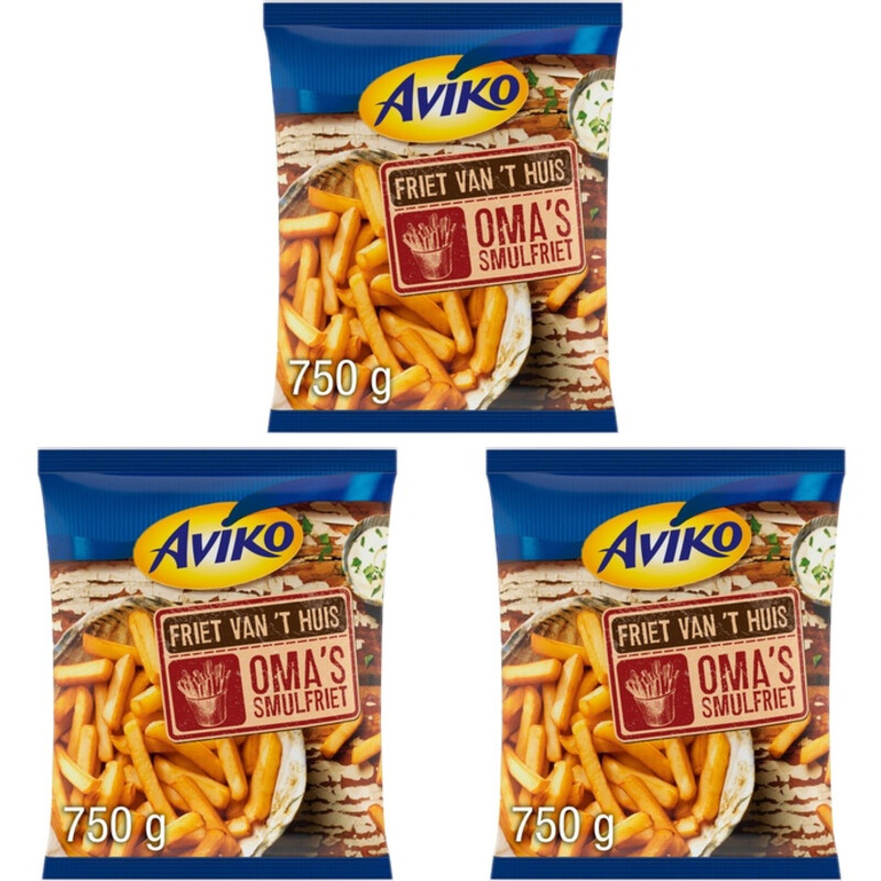 Een afbeelding van Aviko Oma's Smulfriet 3-pack