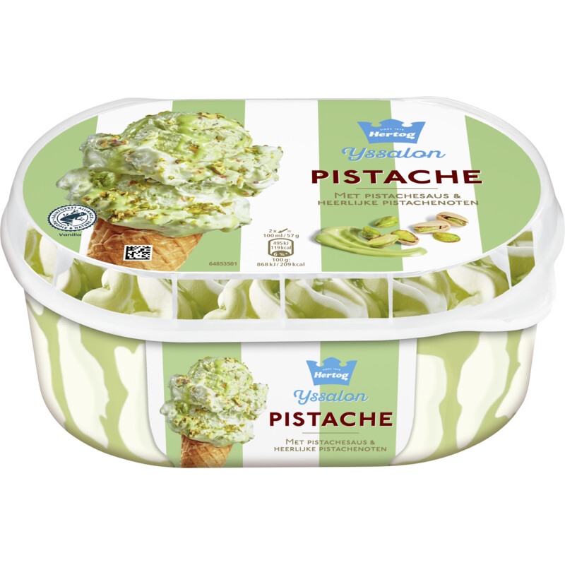 Een afbeelding van Hertog IJsalon pistache