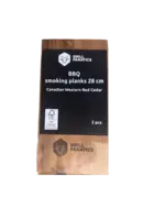 Grill Fanatics Rookplanken western cedar 28cm