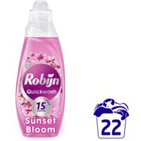 Een afbeelding van Robijn Quickwash sunset bloom wasmiddel
