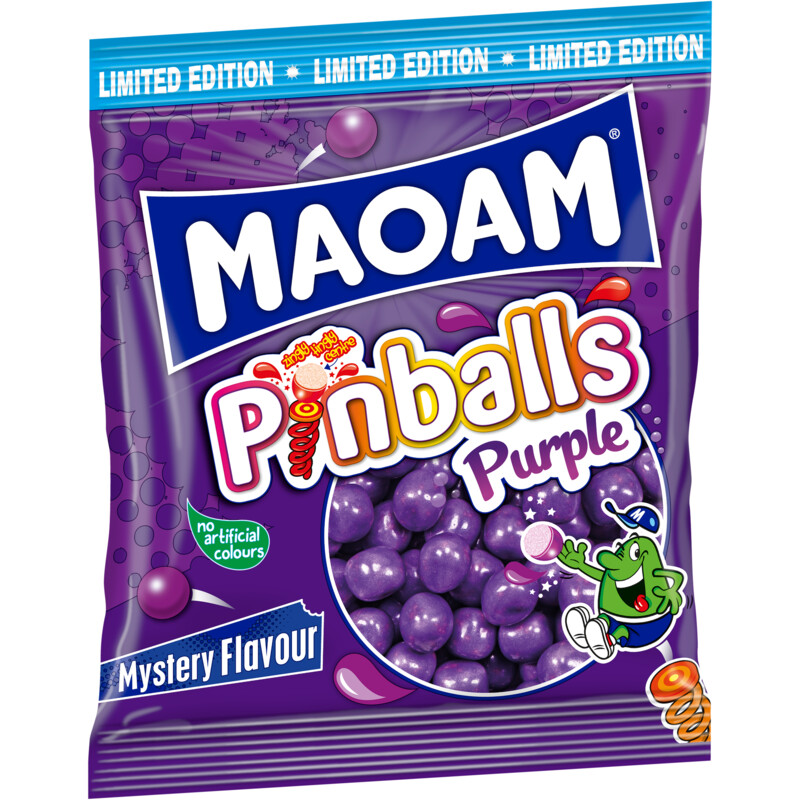 Een afbeelding van Maoam Pinballs purple