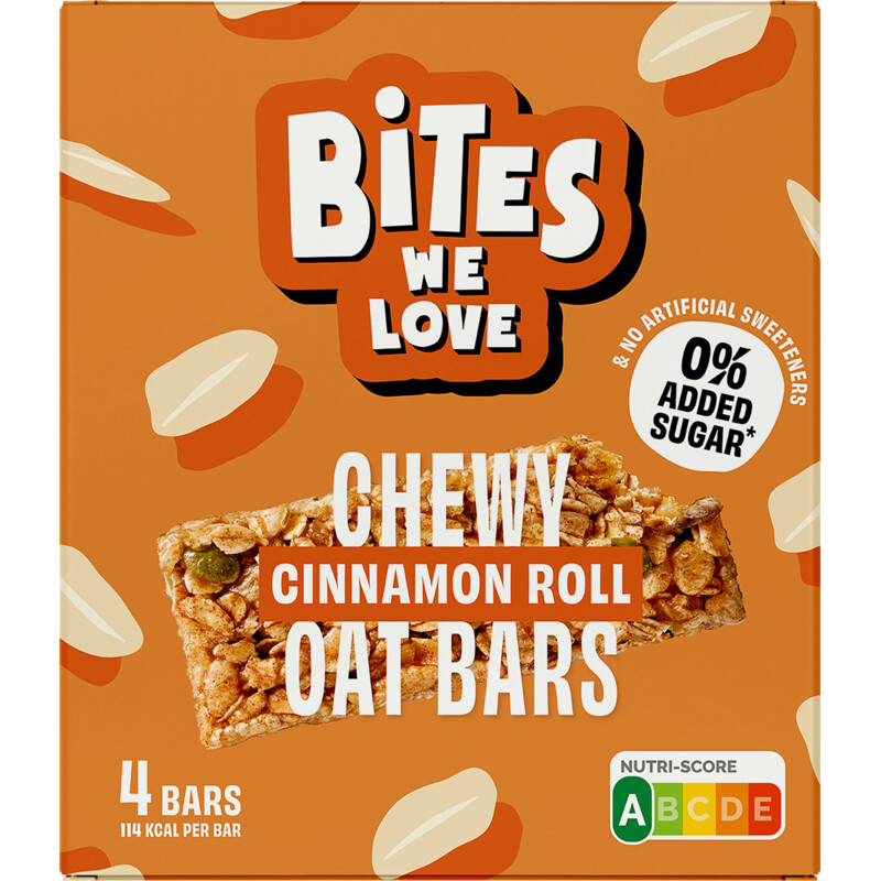 Een afbeelding van BitesWeLove Haverrepen cinnamon roll