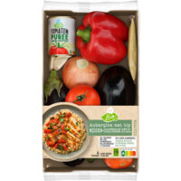 Een afbeelding van AH Biologisch Aubergine kip Midden-Oosterse verspakket