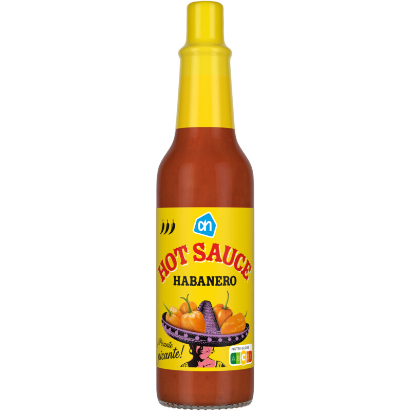 Een afbeelding van AH Hot sauce habanero