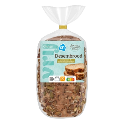 pdp-image-AH Glutenvrij Desembrood pompoen- & zonnebloempitten