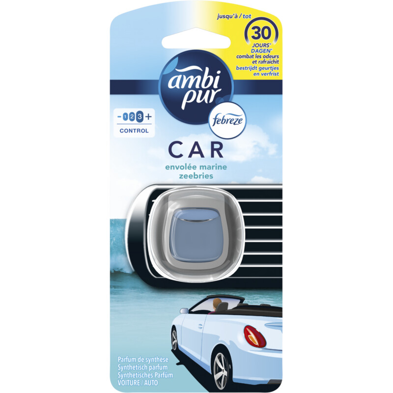 Een afbeelding van Ambi Pur Car luchtverfrisser zeebries