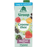 Van de Boom Groene thee bosfruit siroop