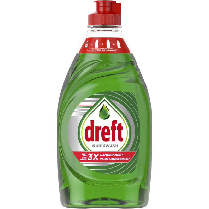 Een afbeelding van Dreft Afwasmiddel platinum quick wash original
