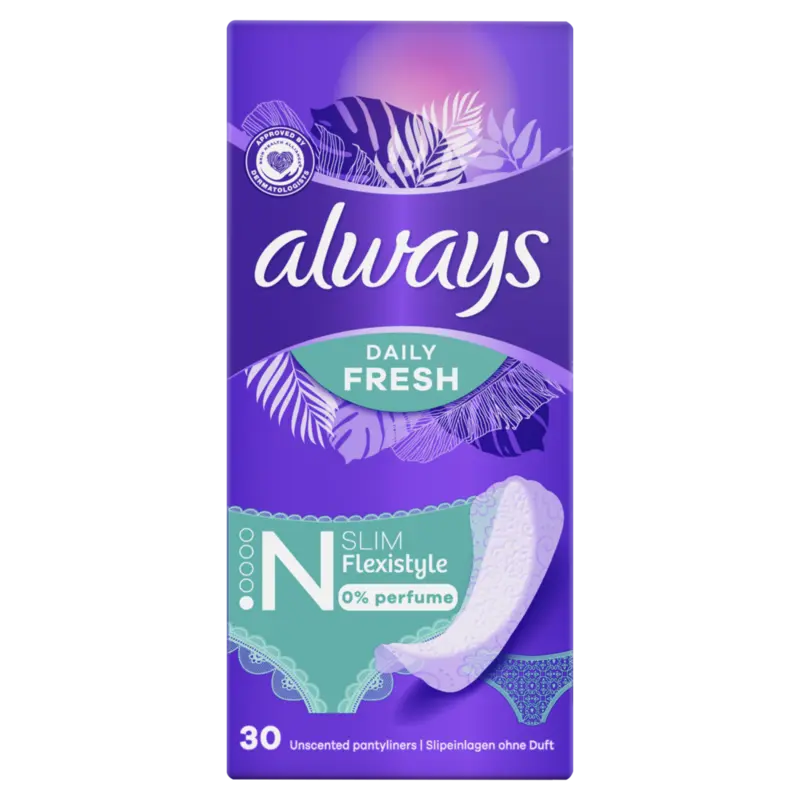 Daily fresh slim flexistyle 0% perfume